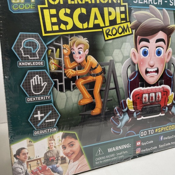 Operation Escape Board Game Spy Code Operation Escape Room Sealed search solve - Picture 2 of 8